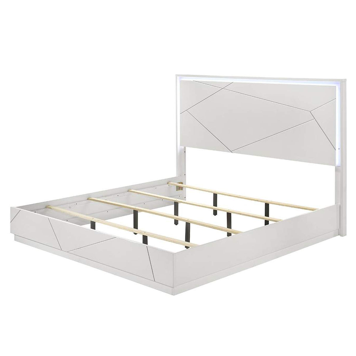 BD05881EK Esther Eastern King Bed with Led