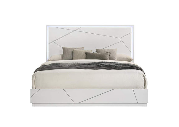 BD05882Q Esther Queen Bed with Led