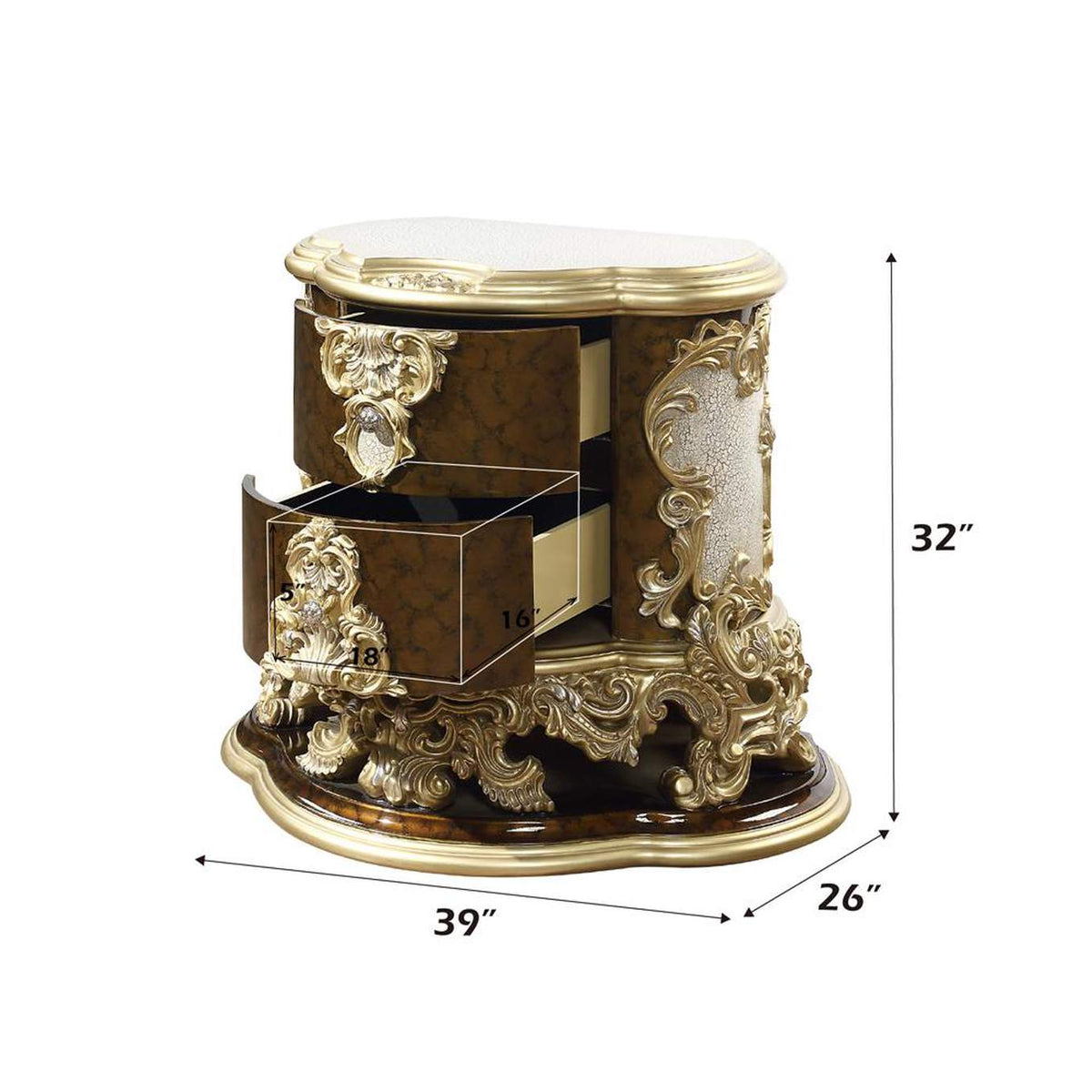 BD20003 Desiderius Nightstand