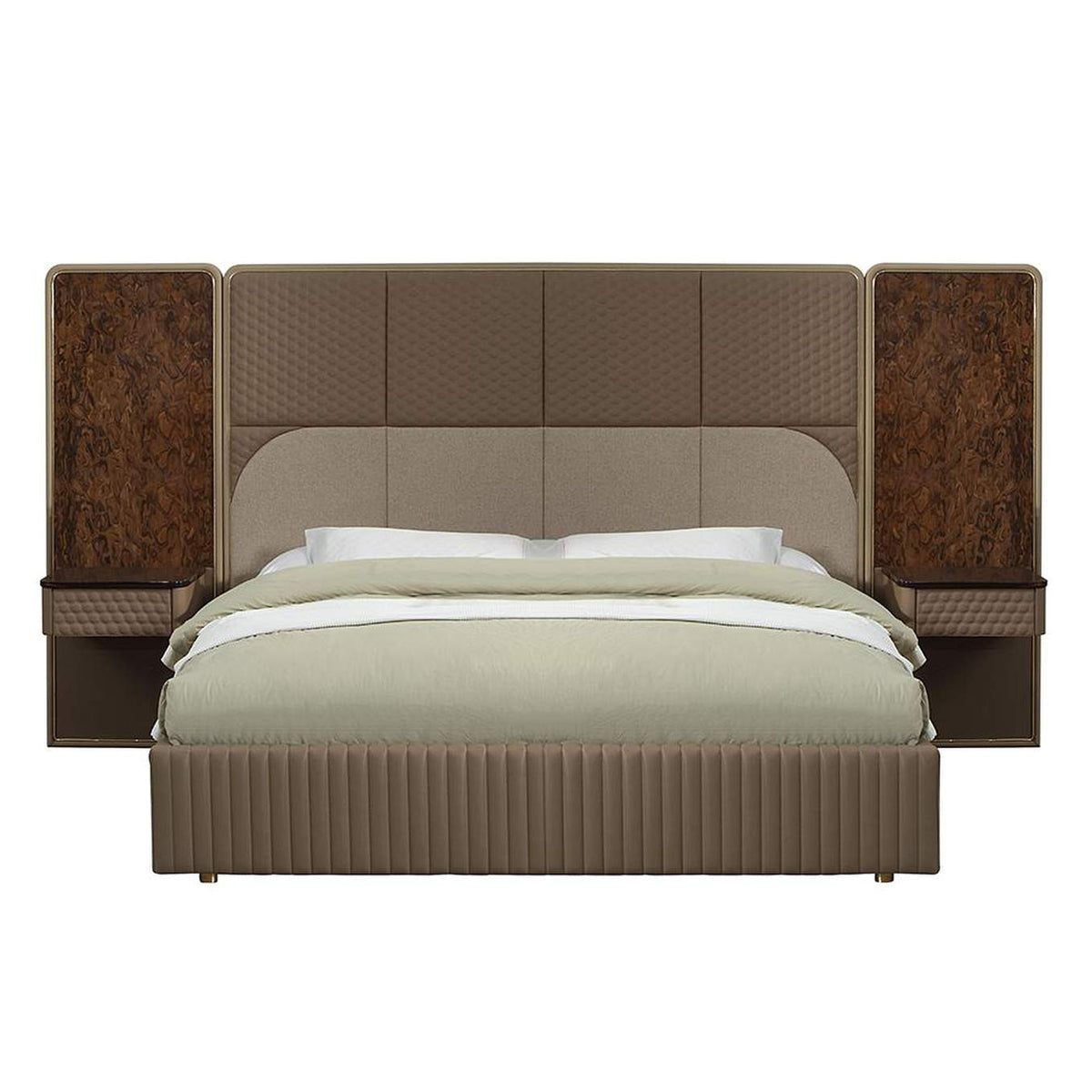 BD20033 Marcelino Nightstand with Wall Pier - Ek