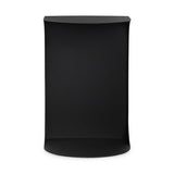 Cote - 16" Metal Accent Table - Black