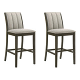 Nolan - 30" Bar Height Rubberwood Barstool