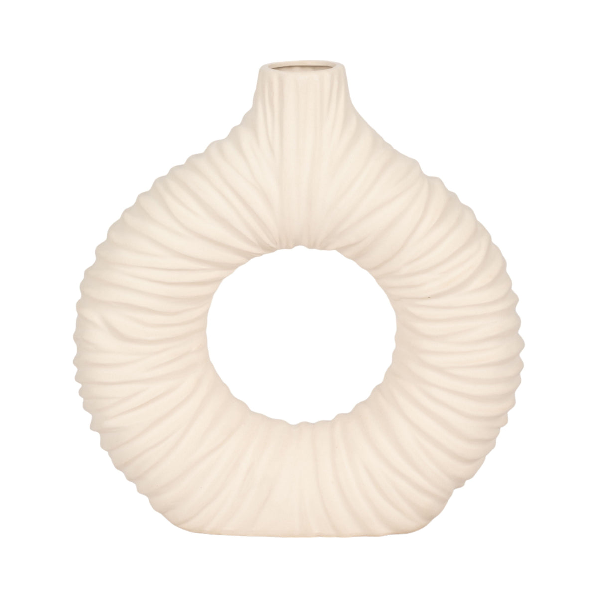 Embry Large Vase - Cream