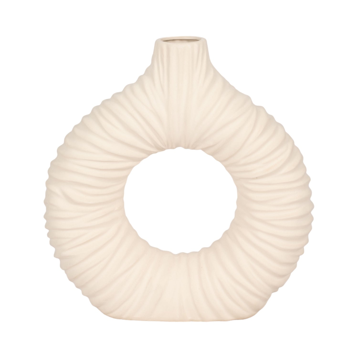 Embry Large Vase - Cream