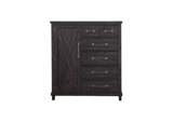 7YC984GA Yosemite Solid Wood Gentleman'S Chest In Cafe