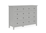 PNKG82A Grace Eight Drawer Dresser In Elephant Gray (2024)