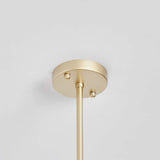 Brittany - Beaded Round Chandelier - Natural