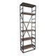 Evan - Single Bookshelf - Olive Brown