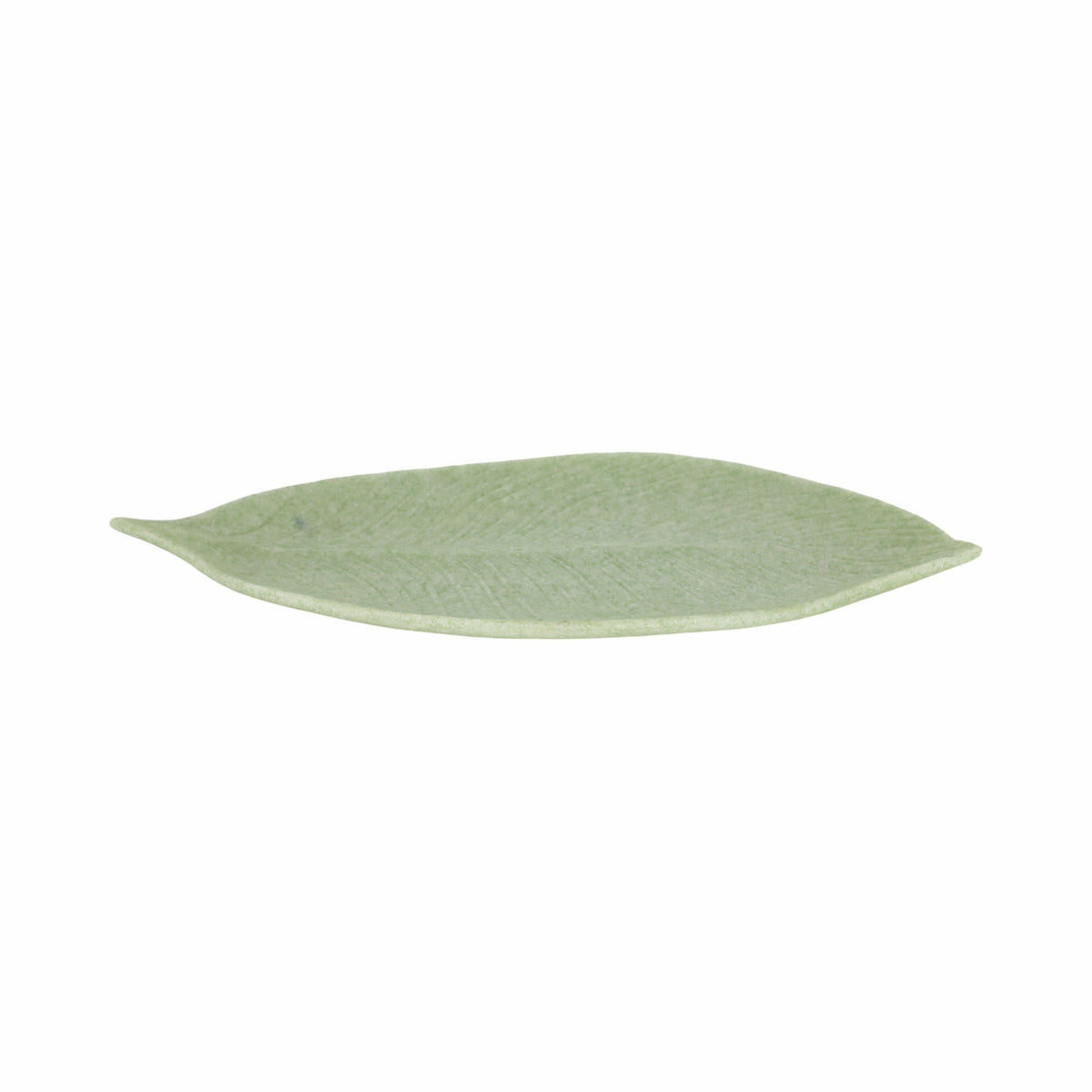 Zelen Quartz Resin Leaf Tray - Green