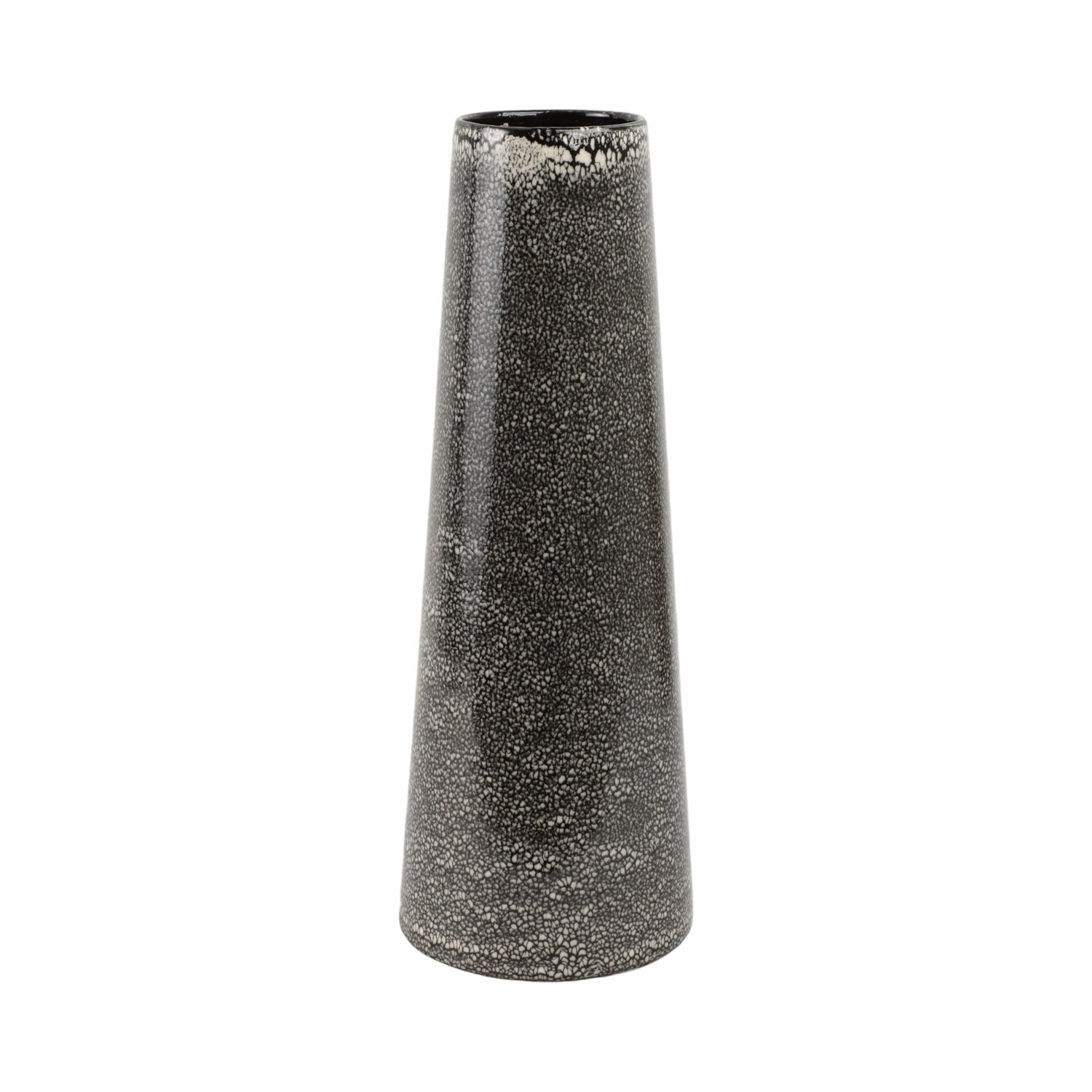 Monsanto Small Oversized Portugal Vase - Black / Beige