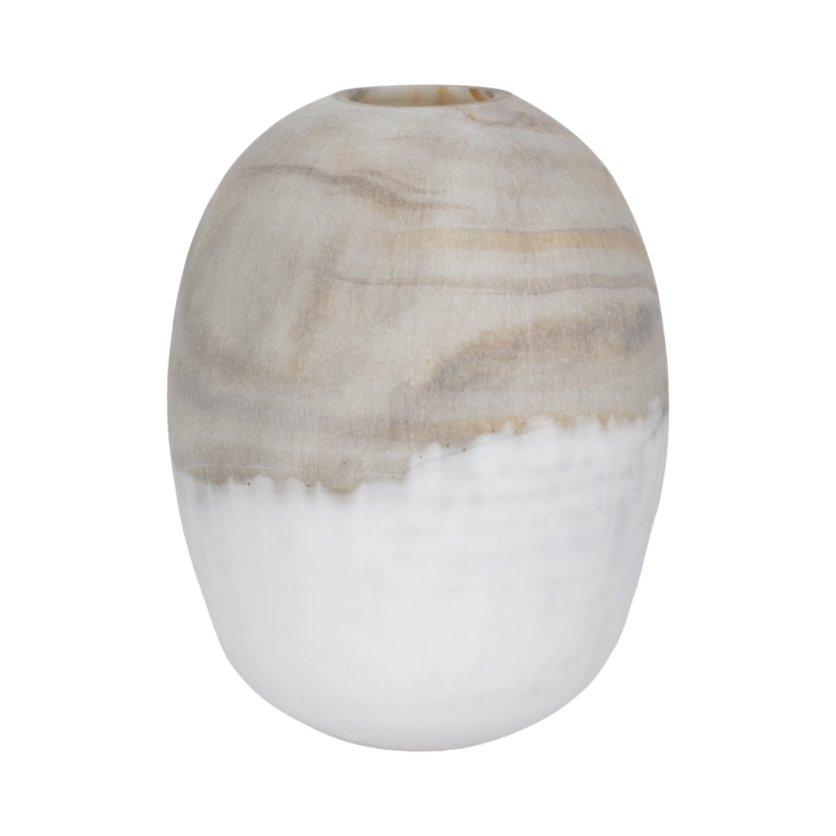 Imma Glass Vase - Gray