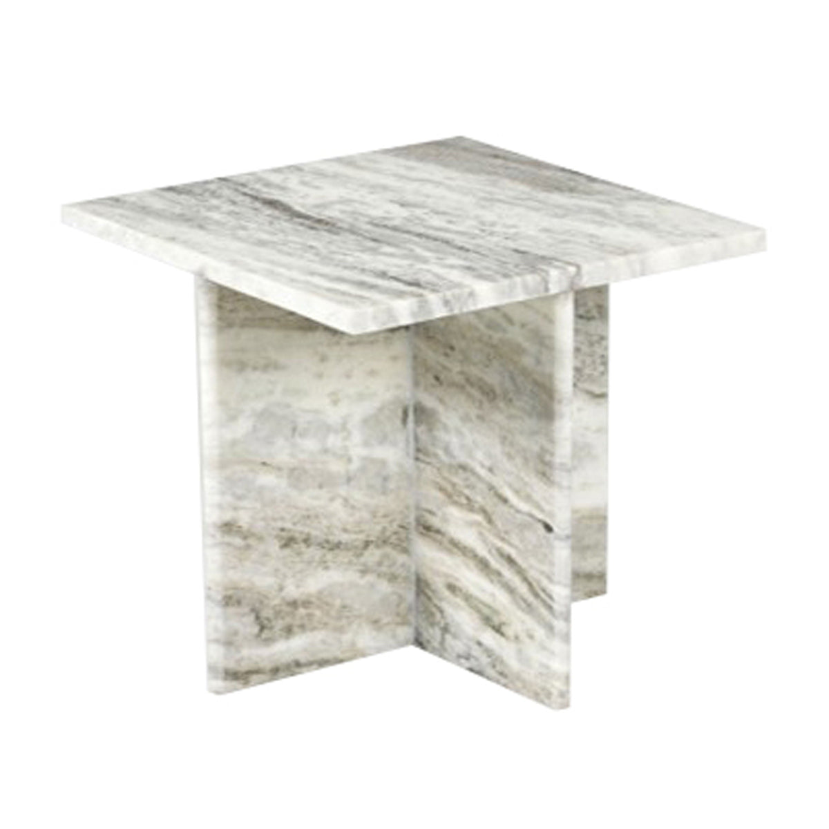 Rommi Large Marble Table - White
