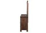 3F4182A Meadow Six Drawer Solid Wood Dresser In Brick Brown (2024)