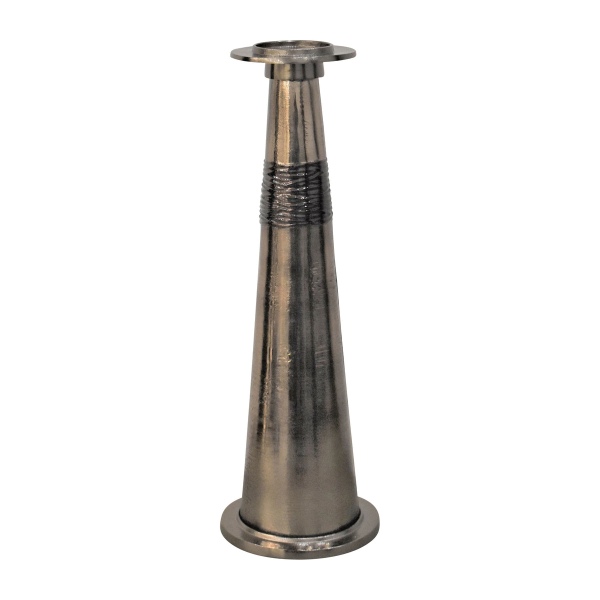 Glass 24" Pillar Holder - Bronze