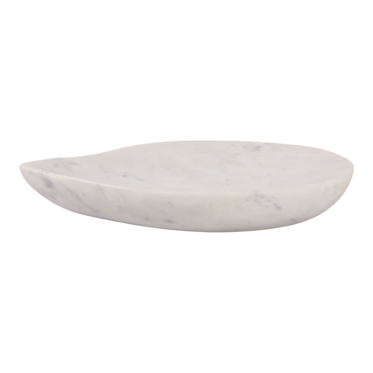 10" Louvine Carved Marble Bowl - Beige
