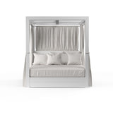 Newport - Resort King Daybed, No Welt - Cast Silver / White