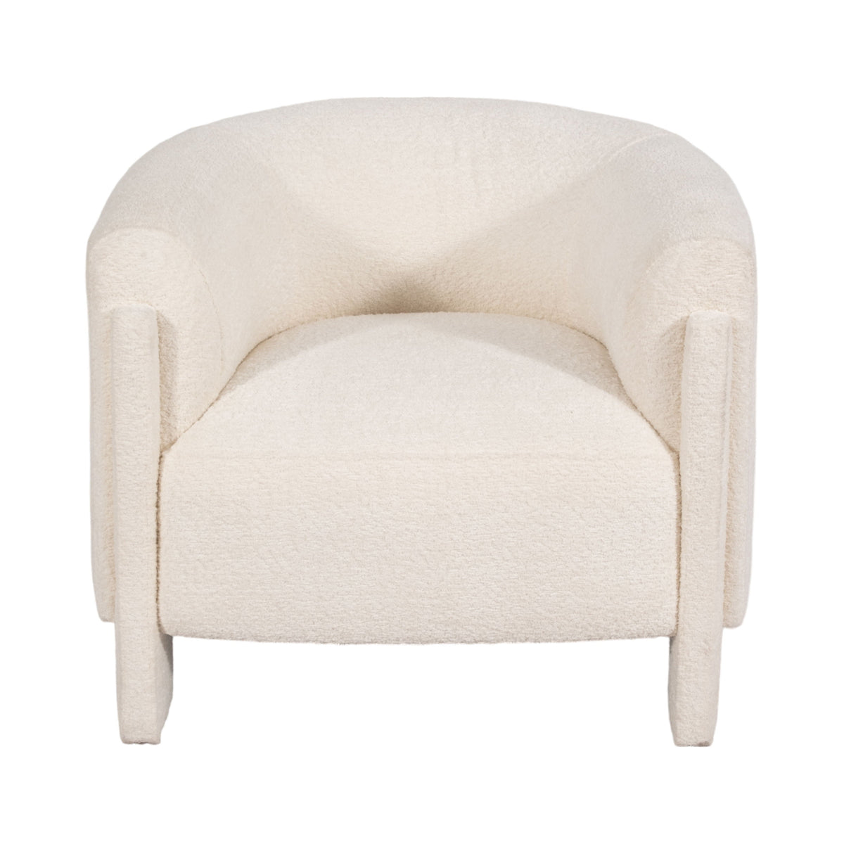 Roundback Accent Chair - Ivory