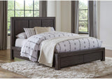 3FT3D5 Meadow Solid Wood Footboard Storage Bed In Graphite