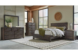 8LF2P7 Savanna King Size Bed In Coffee Bean