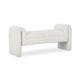 Ada - Bench - Ivory Fleece
