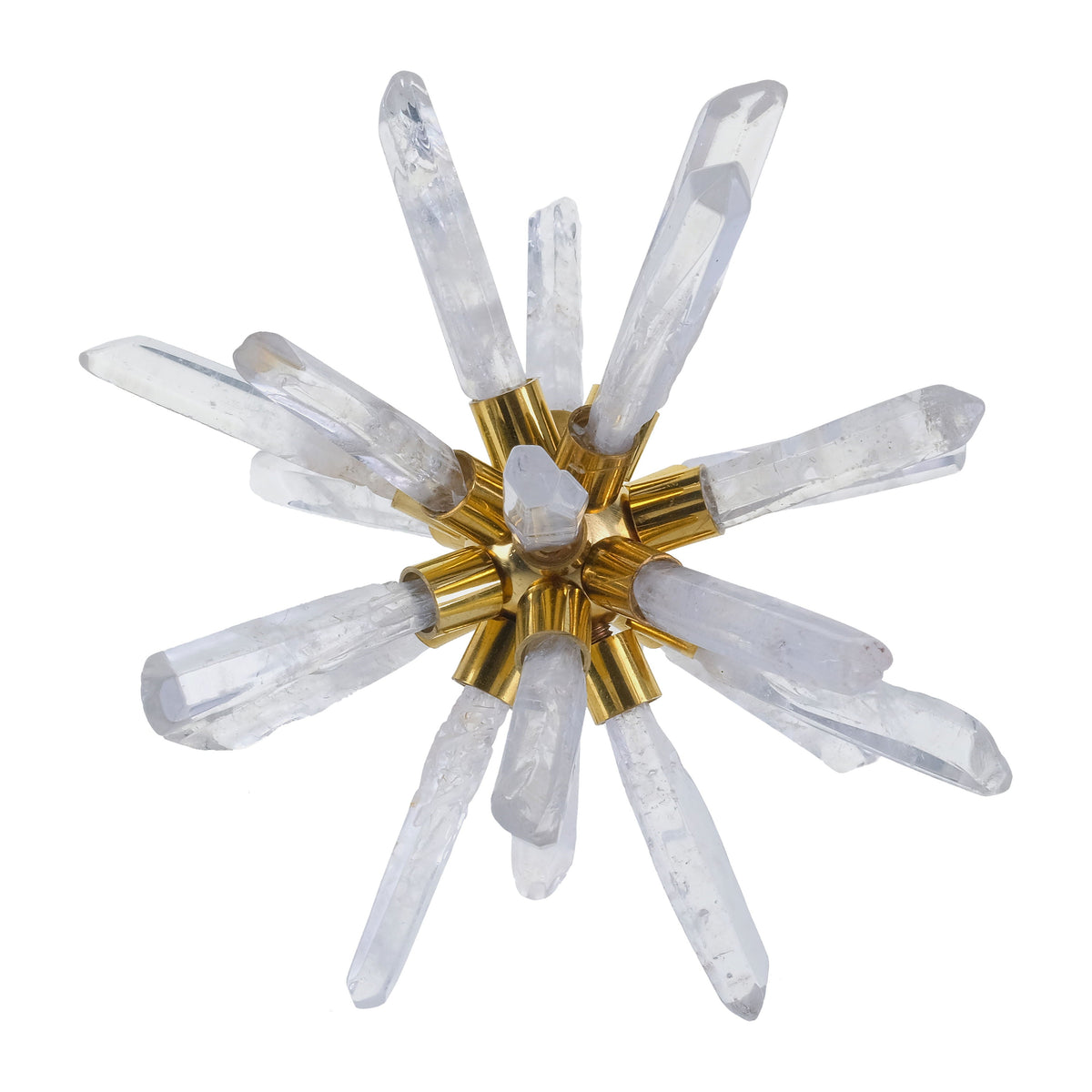 8" Fiona Small Crystal Starburst Statuary KD - Clear / Frost