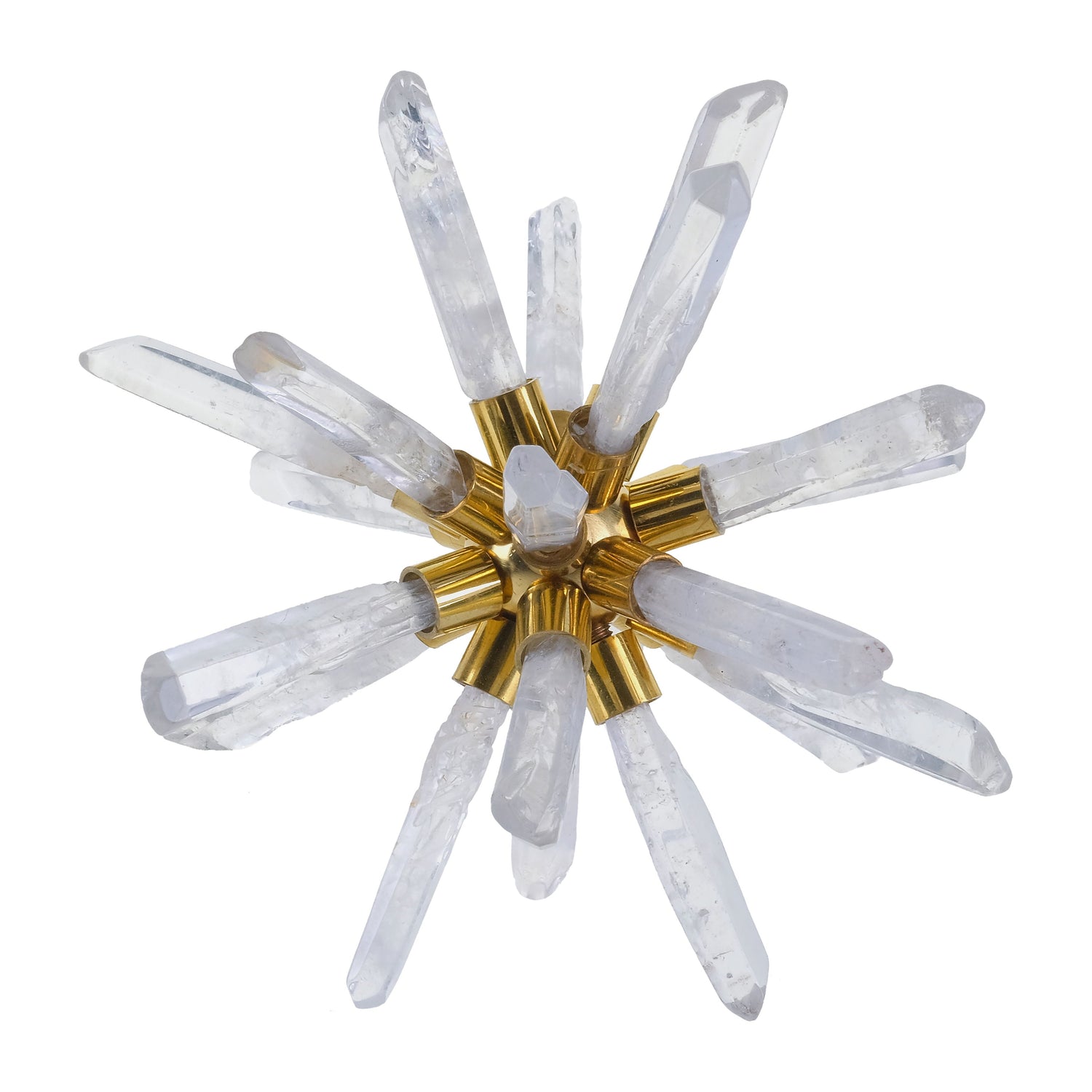 8" Fiona Small Crystal Starburst Statuary KD - Clear / Frost