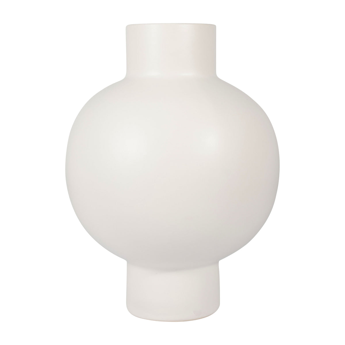 Ceramic 18" Bubble Vase - Creme
