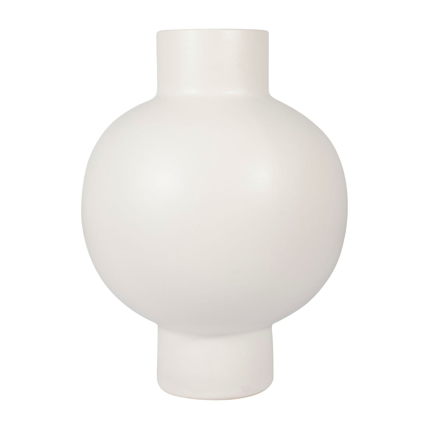 Ceramic 18" Bubble Vase - Creme