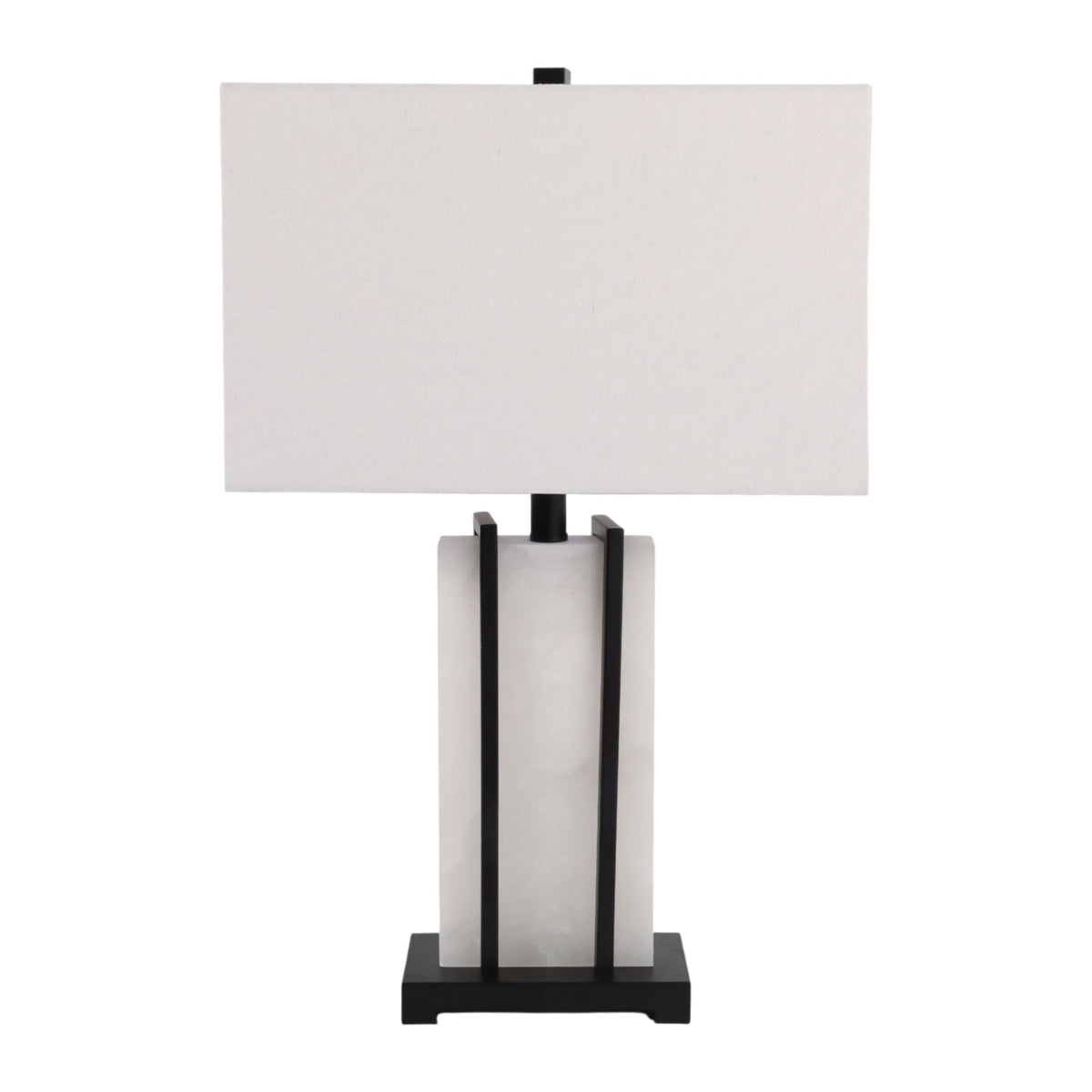 26" Bralin Alabaster Table Lamp - Multi