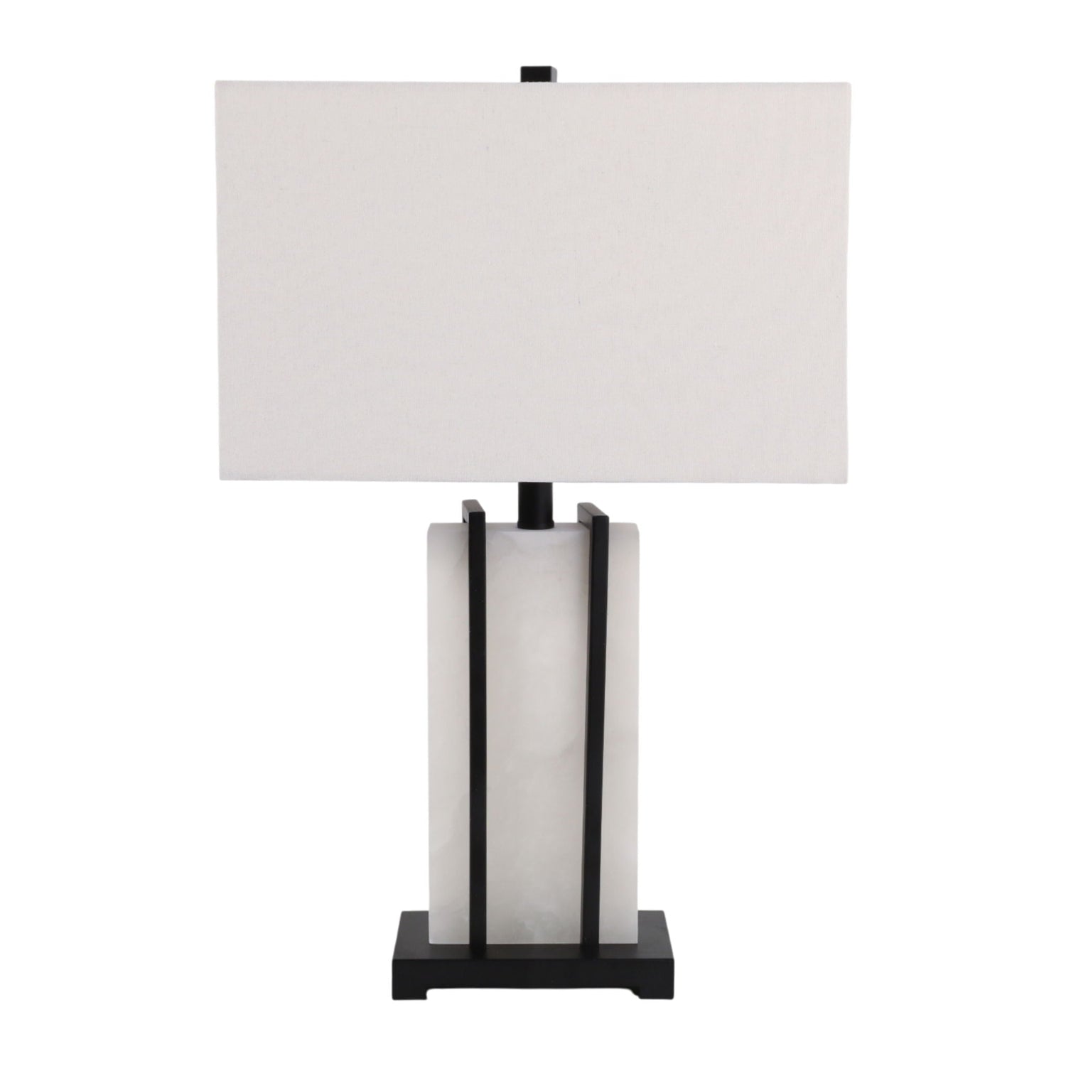 26" Bralin Alabaster Table Lamp - Multi