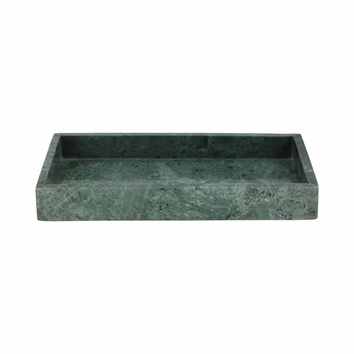 Marble Candle Tray - Green