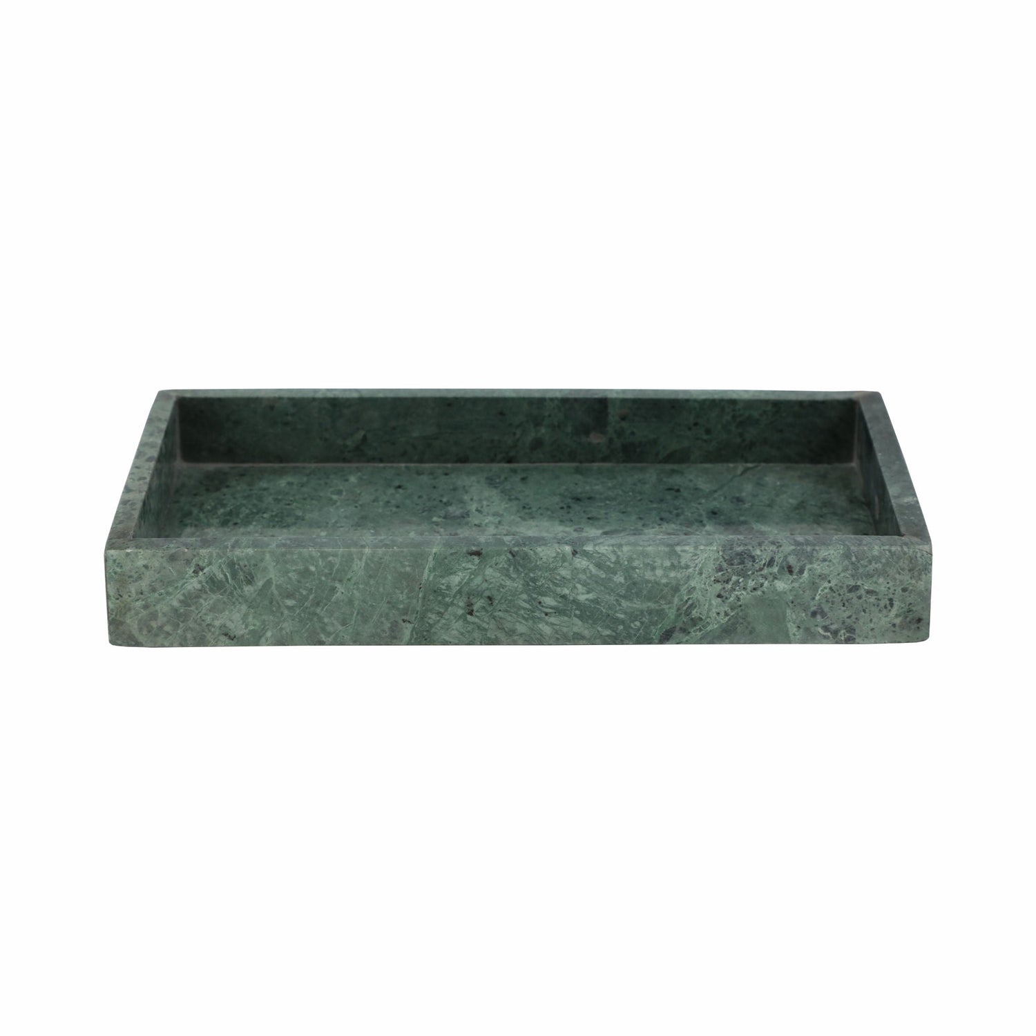 Marble Candle Tray - Green