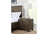 EQY681 Broderick Two - Drawer Nightstand In Wild Oats Brown