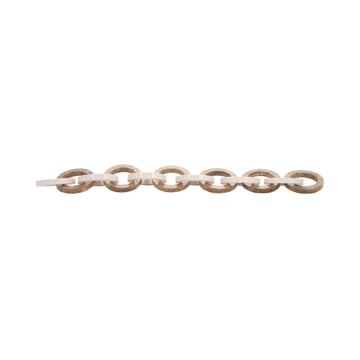48" Kano Wood And Resin Link Chain - Multi