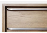 JVLH81 One Coastal Modern Two Drawer USB - Charging Nightstand In Bisque
