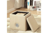 CM-AC122IV Rythmo Speaker Ottoman