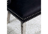 CM-AC261BK-2PK Jewett Wingback Chair (2/CTN)