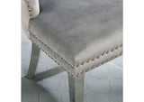 CM-AC261GY-2PK Jewett Wingback Chair (2/CTN)