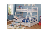 CM-BK588BWH-BED California Bunk Bed
