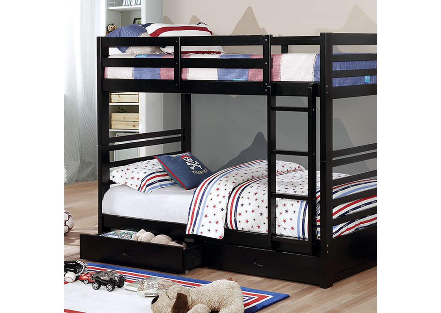 California Twin/Twin Bunk Bed