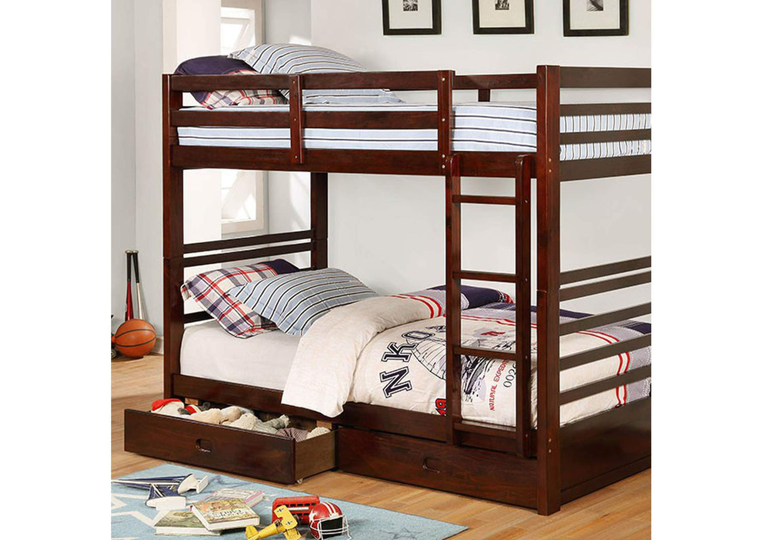 California Twin/Twin Bunk Bed