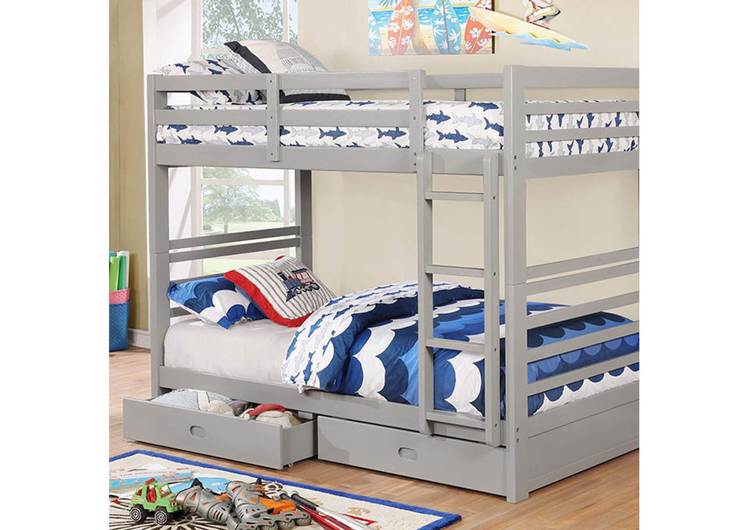 California Twin/Twin Bunk Bed