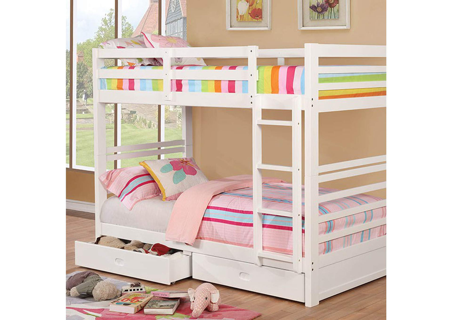 California Twin/Twin Bunk Bed