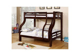 CM-BK618EX-BED Solpine Twin/Full Bunk Bed