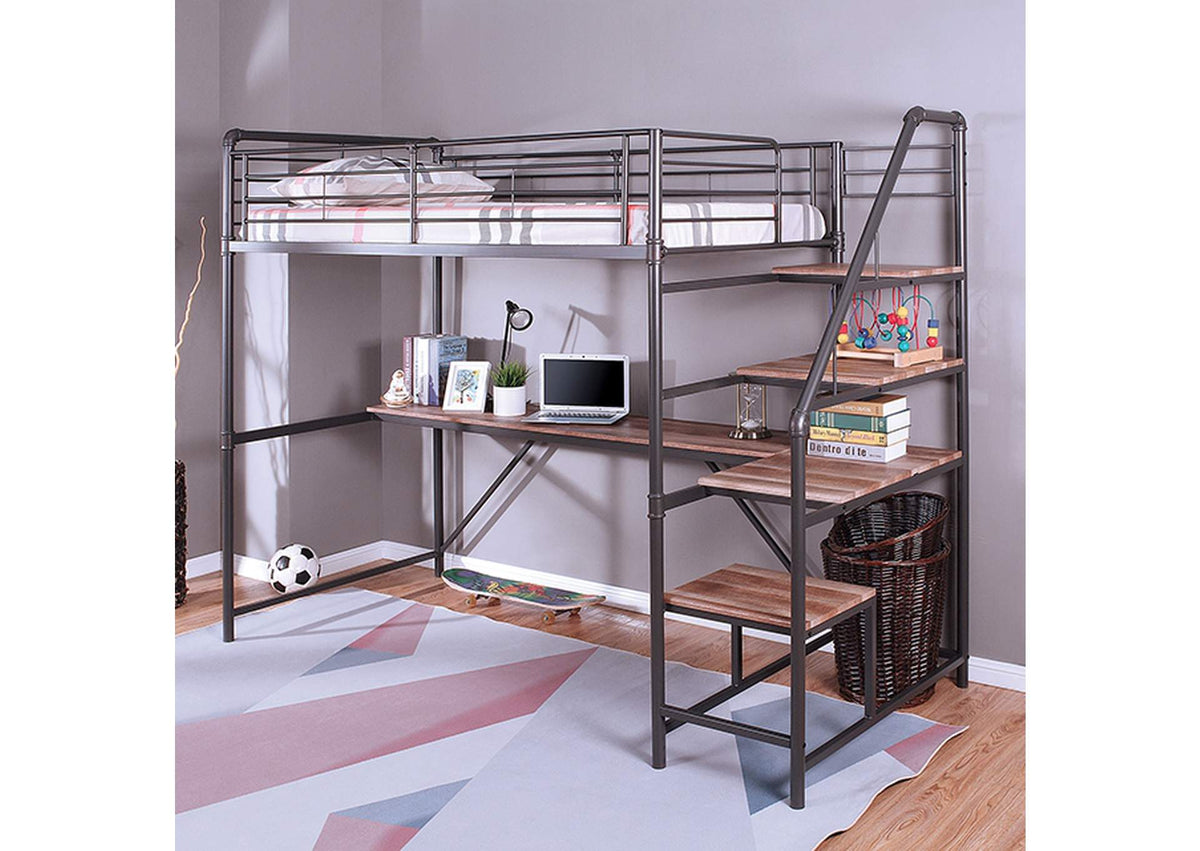 Rowley Twin Bed/Workstation