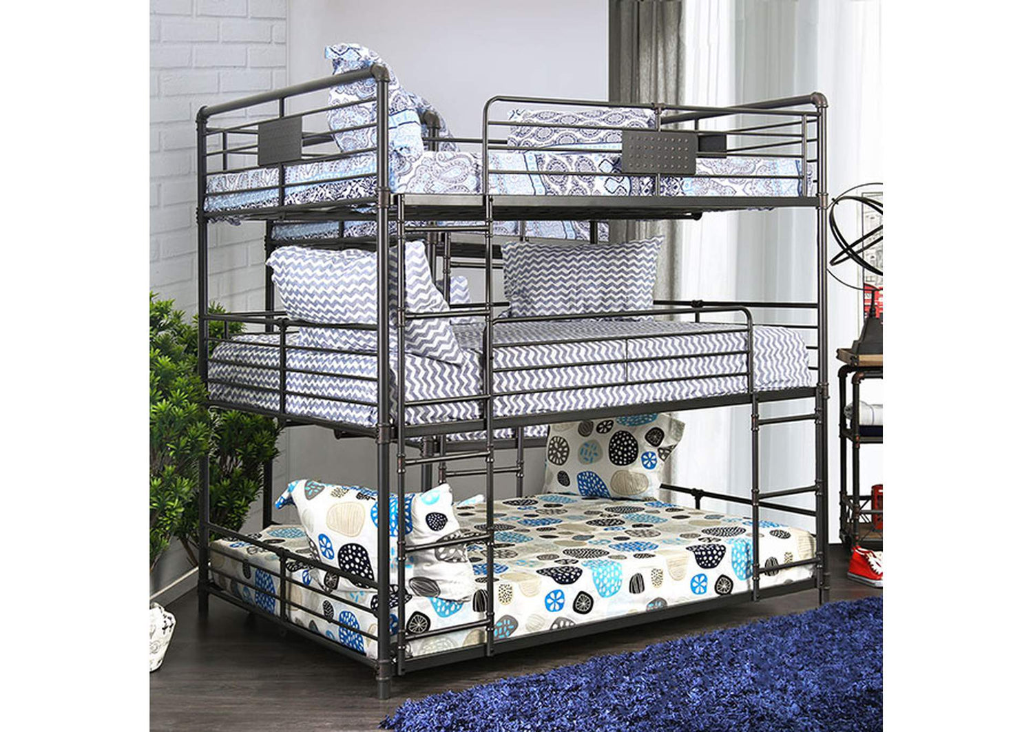 Olga Full/Full/Full Bunk Bed