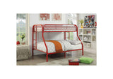 CM-BK931RD-TF Opal Twin/Full Bunk Bed