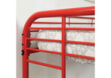 CM-BK931RD-TF Opal Twin/Full Bunk Bed
