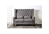 CM-BN6449GY-PK-VN Alicante Love Seat Bench, Gray