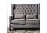 Alicante Love Seat Bench, Gray